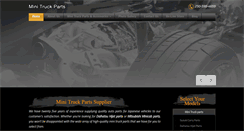 Desktop Screenshot of mini-truck-parts.com